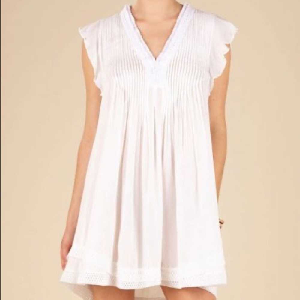 Poupette St. Barth Sasha Dress in white